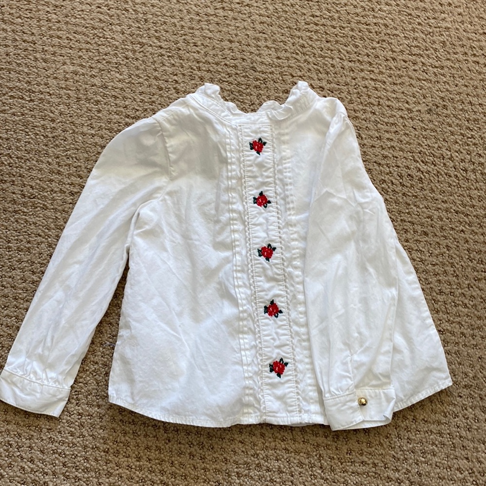 Janie and Jack girl long sleeve top